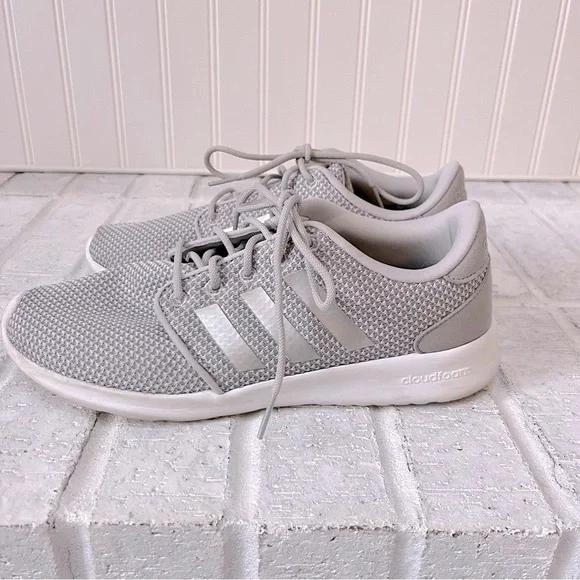 Adidas Cloudfoam QT Racer in Light Granite - Picture 6 of 13